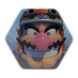 Biker Wario Head