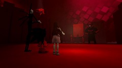 Creepypasta Scene - Encounter Lord Red Death and Zalgo