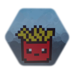 French Fries Pixel Art