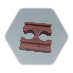 Straight: Double Socket 1 Unit