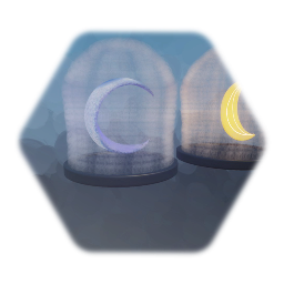 ガラスドーム(中身入り)