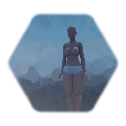 Seamless Female Model Thicker Legs edit