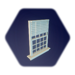 White 12 Paned Window