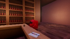 Among us red Sings Dame Da Ne