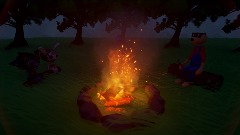 At Campfire (Warning Cringe!)