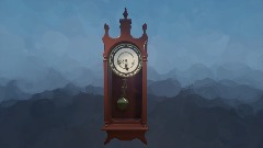 Wall Mounted Grandfather Clock