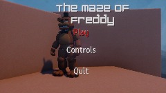 *"The Maze of Freddy" <term>(Horror Game)*