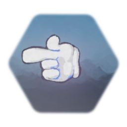 Glove Pointing Sticker