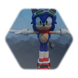 Sonic The Hedgehog Stylized) Sonics new adventure