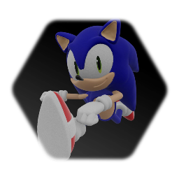 Stylized Sonic The Hedgehog