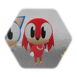Sonic and Knuckles Chibi Pack