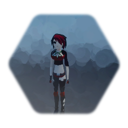 Reapette the shadow panther human form