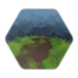 Chemin de terre campagne