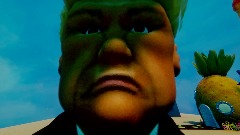 Trump visits the krusty Krab