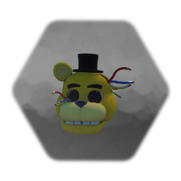 Golden Freddy head