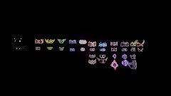 Collection of masks
