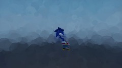 Remix of Sonic on his board