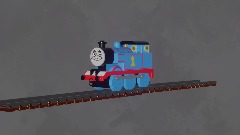 train engine green void