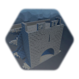 Castle Gatehouse Segment