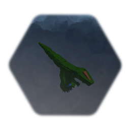 Escape from Triassic hall:Allosaurus puppet