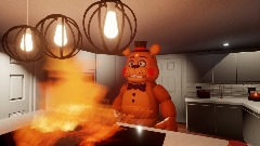 Toy Freddy Cooks a PS5