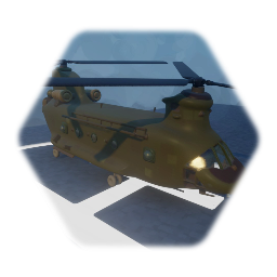 Remix of Chinook Helicopter WIP non VR