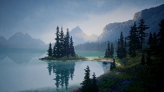 Spirit Island - Canadian Rockies