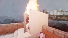 Oh hi mark but the roof is on fire