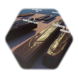 Wooden beams and planks