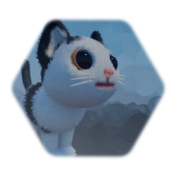 Beluga/ollie the polite cat