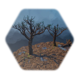 Realistic earth/tree