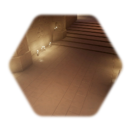 Marble block with carvings