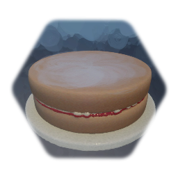 Launch party - low cost Victoria sponge