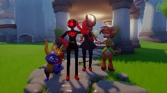 Devin.exe and Rosollena meets Spyro and Elora Scene