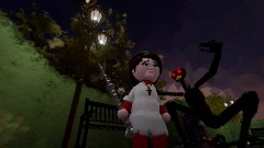 Altar Boy scene 003:  Father's Dwelling Garden