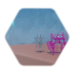 New Automata New Enemy 4-CRC Close Ranged Claw Robot