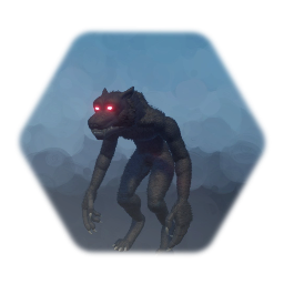 Werewolf character model