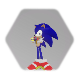 Sonic adventure puppet