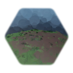 Messy Grass With Dirt