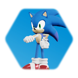 Sonic the Hedgehog CGI Model <term>+