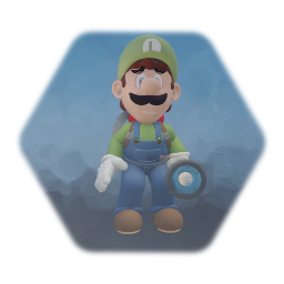 Luigi poltergust Gooigi release button