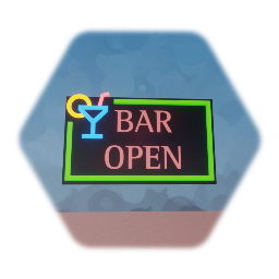 Bar Open Sign (Neon)