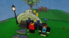 The roblox park(3 players update)