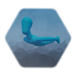 Underwater Swimming Puppet