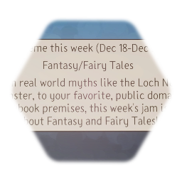 #CUAJ Template - Fantasy/Fairytales