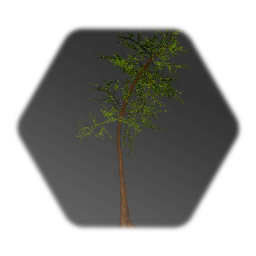 Slim bent tree