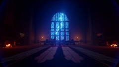 Grand Gothic Window Hall