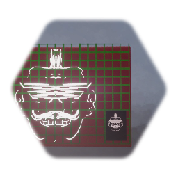 Painting(Animated,retro neon style)