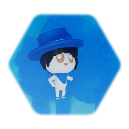 Np (me) as a Chibi and animal crossing villager