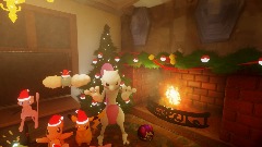 Pokemon Christmas room